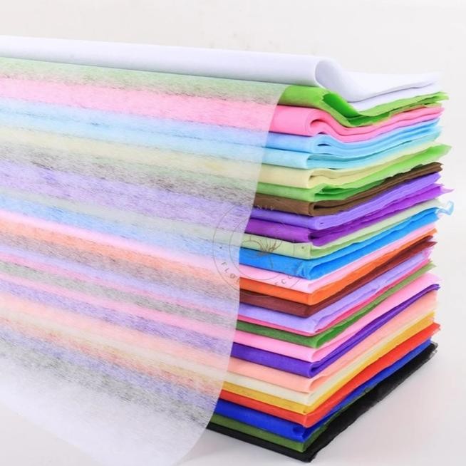 

[ 30 Lembar ] Kertas Tisu Buket Bunga / Tissue Cotton Paper Flower Wrapping Nugi