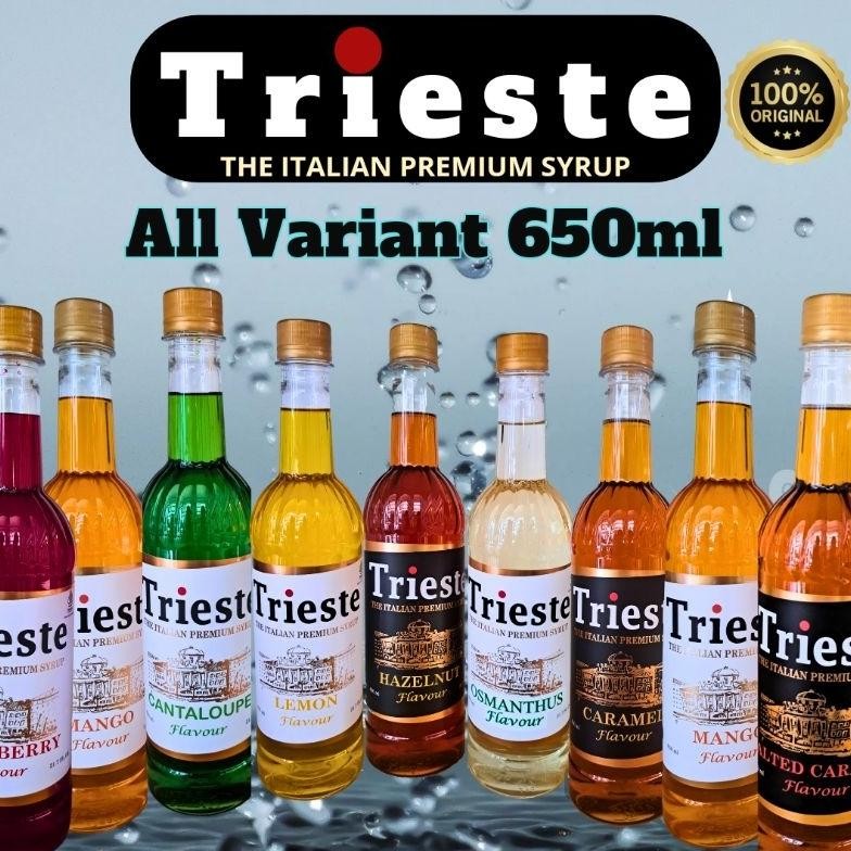 

Trieste Syrup ALL VARIANT ( SEMUA RASA )650ml THE ITALIAN PREMIUM SYRUP 650ML Nugi