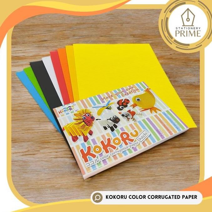 

Kokoru Kertas Bergelombang / Color Corrugated Paper A4