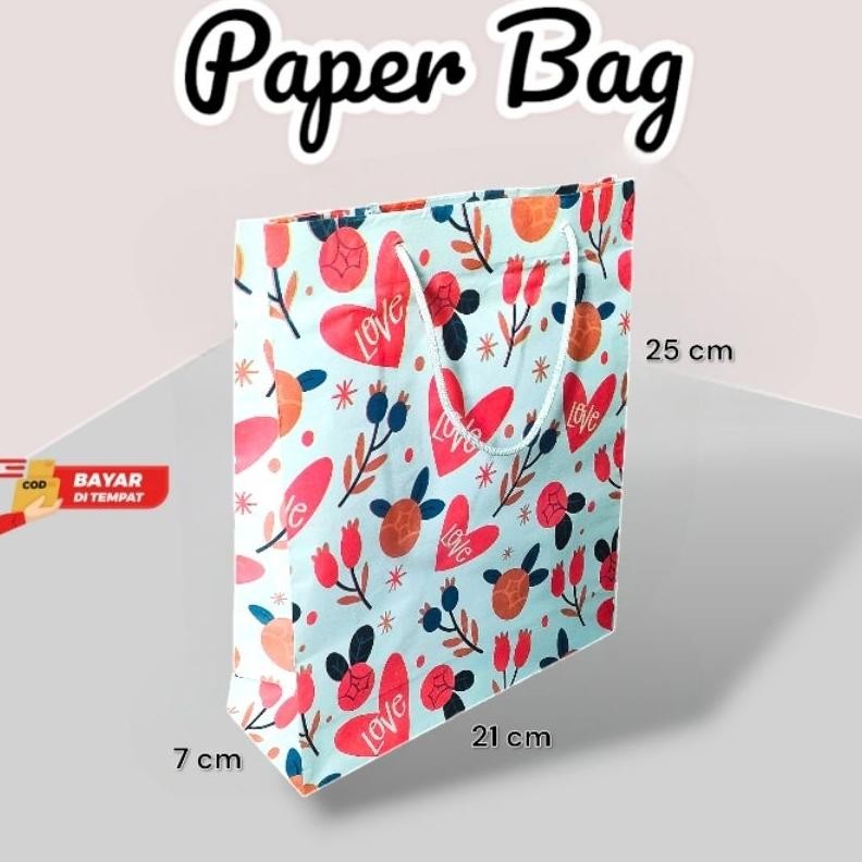 

Paper Bag Kado Ulang Tahun Lusinan Isi 12 Pcs Ukuran 21725 Cm Nugi