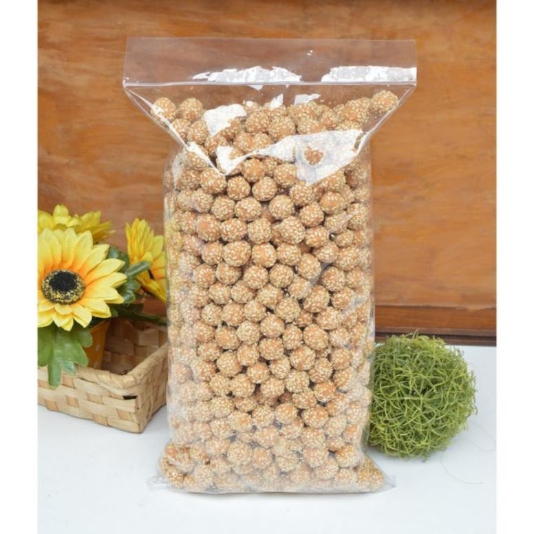 

1KG Kue Ciput Wijen | Onde Onde Mini Wijen | Roti Ketawa Wijen Mini Nugi