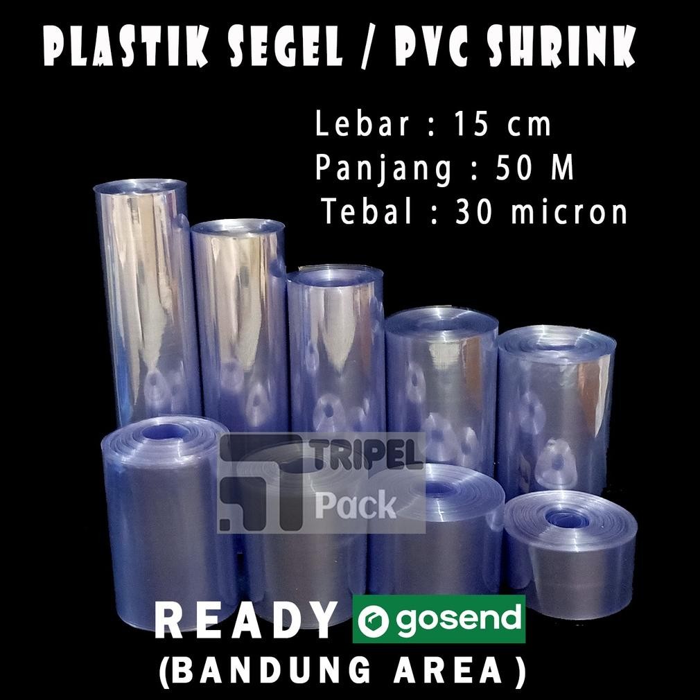 

Plastik Segel 15 cm x 50 Meter Plastik Shrink Roll - Segel Toples Tabung Nugi
