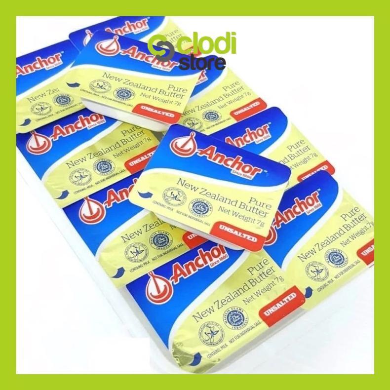 

Anchor Unsalted Butter Mini 5 UB 7g MPASI Anak Bayi HALAL Elle Vire Makan Penambah Berat Badan Nugi