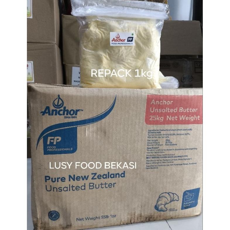 

Anchor Butter Unsalted/Salted 1kg Halal Nugi