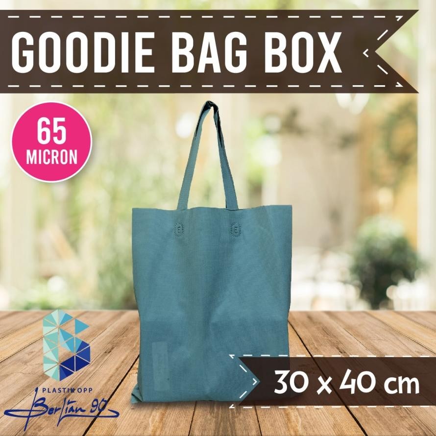 

Tas Spunbond uk 30x40 cm Isi 12 Pcs Tebal 65 gsm / Goodie Bag Nugi