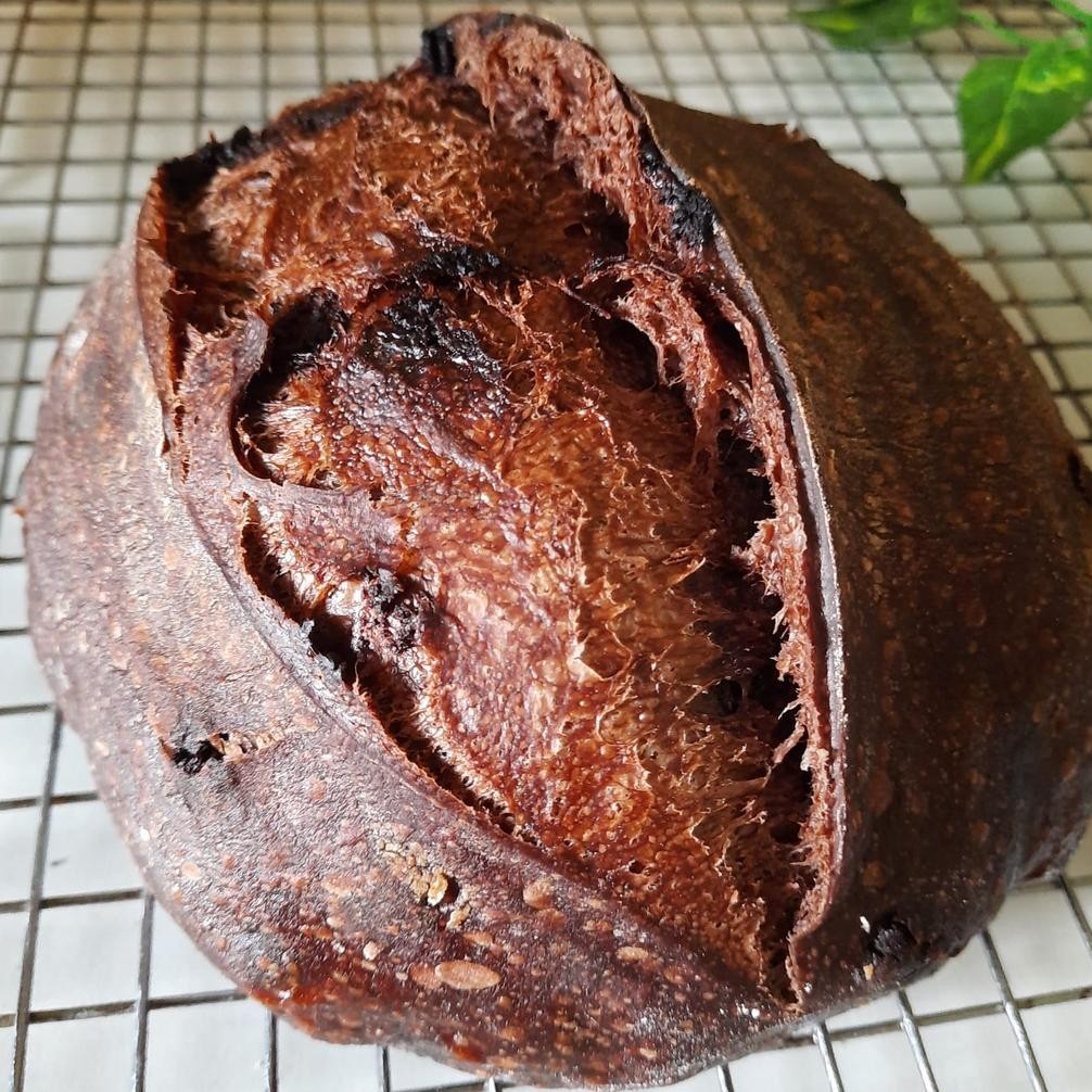 

Sourdough Chocolate Country Bread | Sourdough Brownie | Sourdough Coklat | Roti Coklat Artisan Nugi