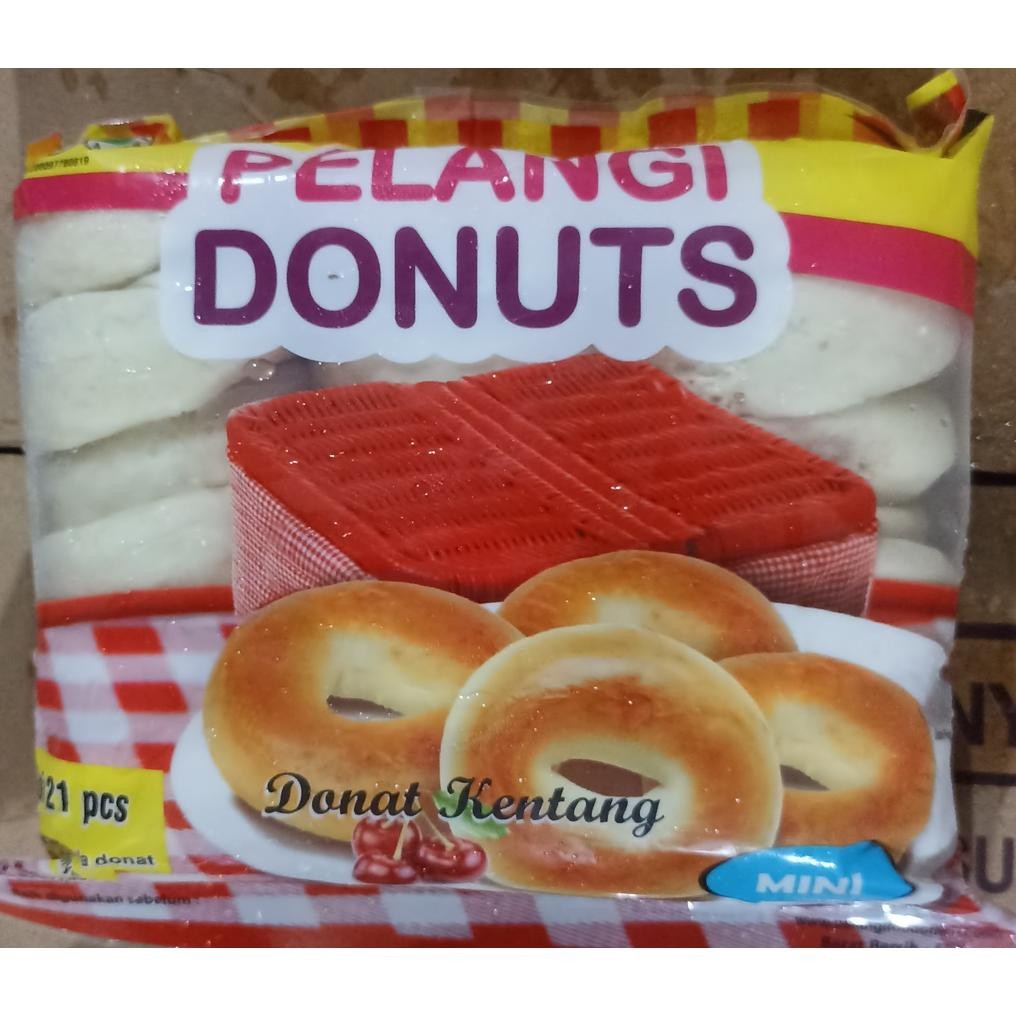 

Pelangi Donuts isi 21pcs Nugi