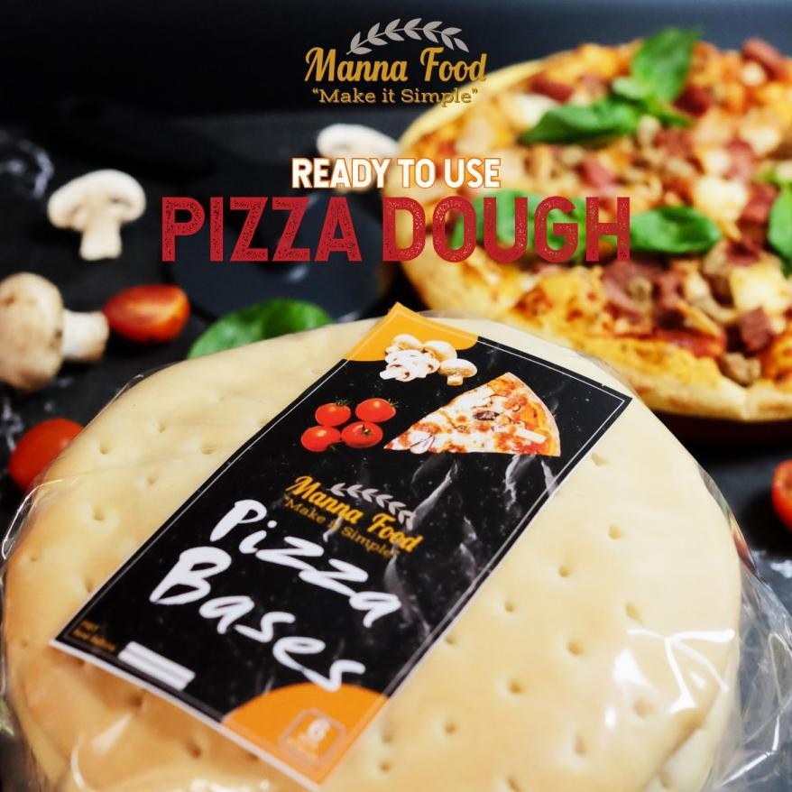 

Pizza dough adonan pizza 18 cm isi 6 pcs Nugi