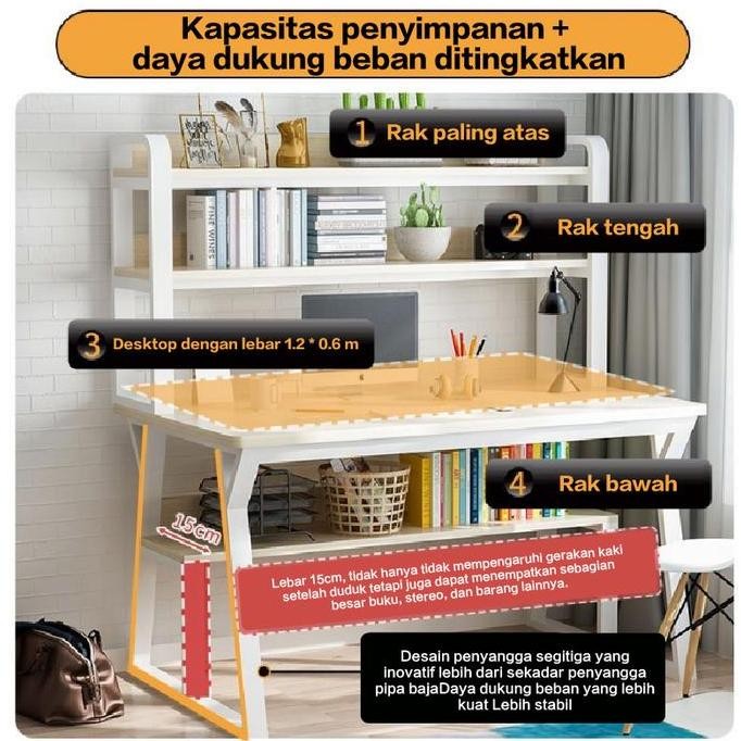 Meja Belajar Anak Meja Belajar Minimalis Kayu  Meja Komputer Meja Kerja Minimalis