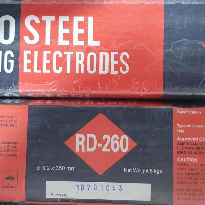 Kawat Las RD260 3,2mm