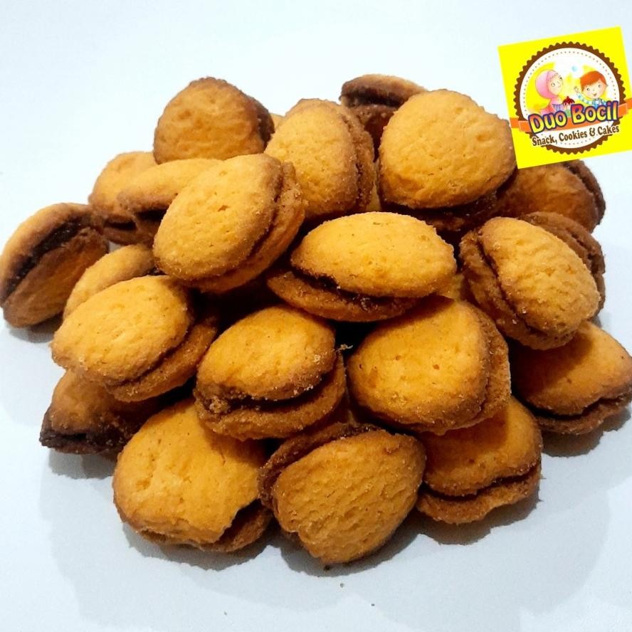 

Kue Selai Nanas Nastar Jadoel 250 Gram - Duo Bocil Snack Nugi