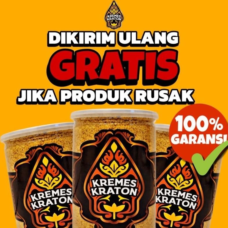 

Special - Kremes Kraton - Kremes Ayam Original 260g ~