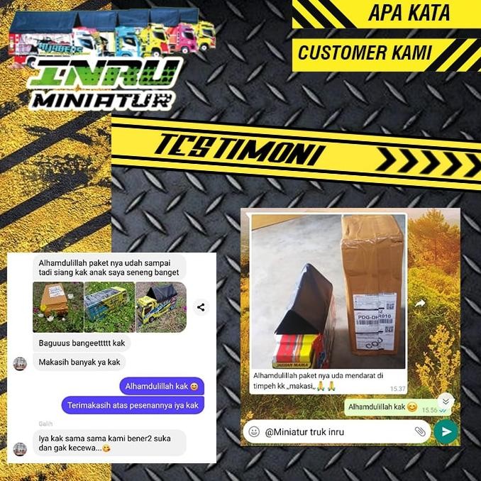 Inru Miniatur Truk Oleng Tawakal 5 Truk Oleng Murah Truck Mainan Anak Mainan Truk Oleng Dari Kayu Ma
