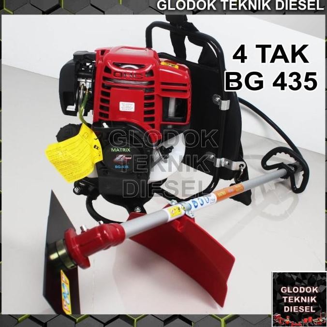 Matrix Mesin Potong Rumput Gendong Bg 435 Bg435 4 Tak Terbaik