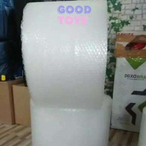 

Trend - BUBBLE WRAP 30CM X 50METER POTONGAN DARI 3KG HITAM BENING TEBAL ,.