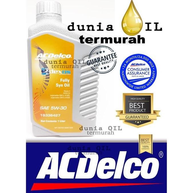 Oli Mesin Ac Delco 5W 30 Dexos 2 Car Engine