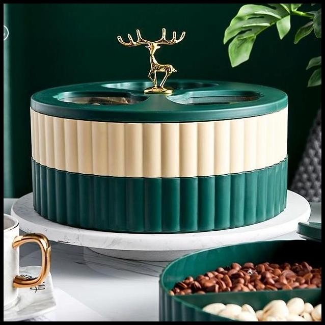 Candy Box 2 susun Natal Kado Natal Murah Rusa Emas Christmas Gift