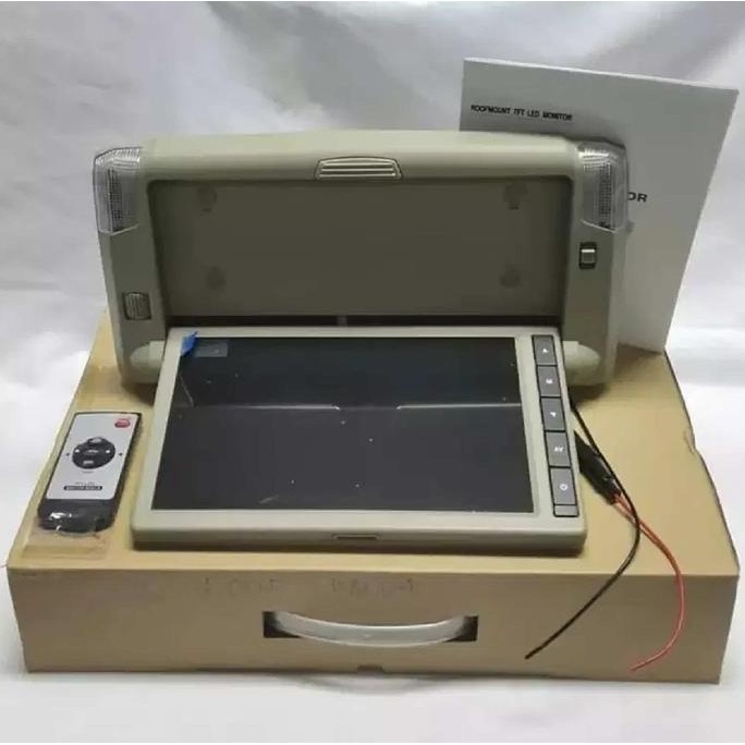 TERLARIS - TV Roof 9" / TV Plafon 9" OEM Toyota Innova dan Fortuner