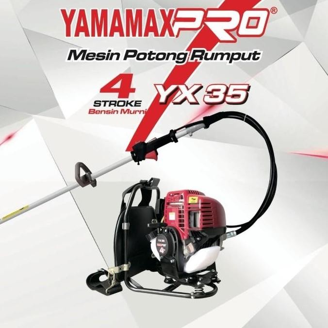 MESIN POTONG RUMPUT YAMAMAX YX35 4TAK / BRUSH CUTTER YX 35