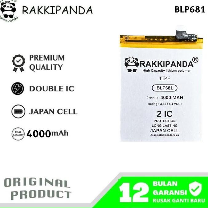 Rakkipanda Blp681 Compatible With Oppo F9 / F9 Pro / R17 Batre Batrai Baterai Battery