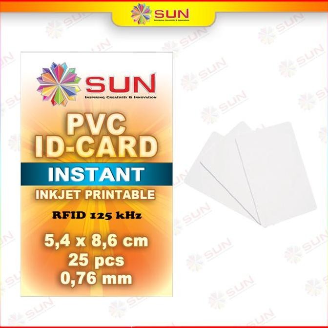 

RFID CARD 125 KHZ SMART PVC ID CARDS PRINTABLE 25 PCS