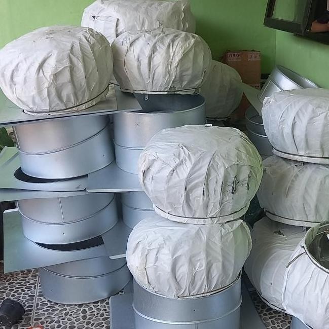 turbin ventilator udara aluminium instant kurir