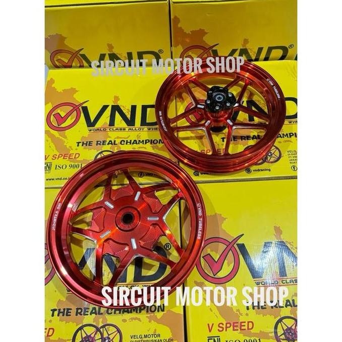 VELG VND V SPEED BINTANG RING 12 FAZZIO NEW & FAZZIO OLD / VND BINTANG 215x14 & 250x14 FAZZIO