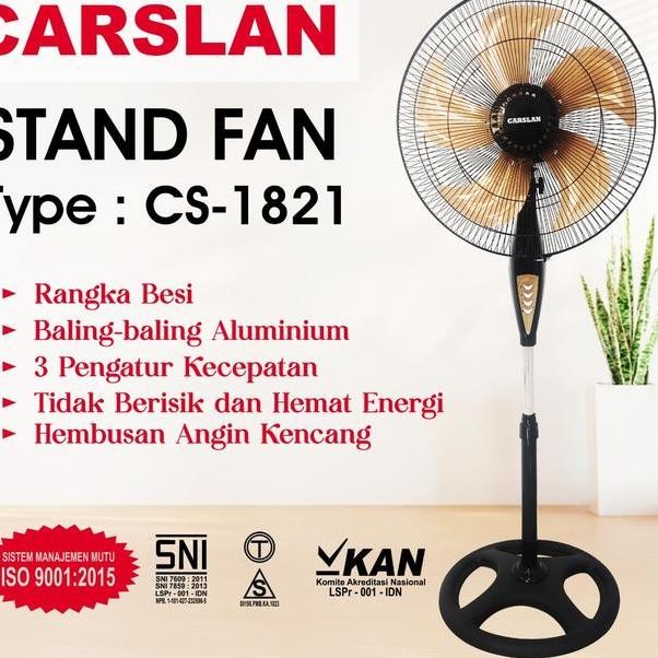 Kipas Angin Tornado Standfan Kipas Berdiri Tornado 18 Inch Carslan Cs1821 Kip As