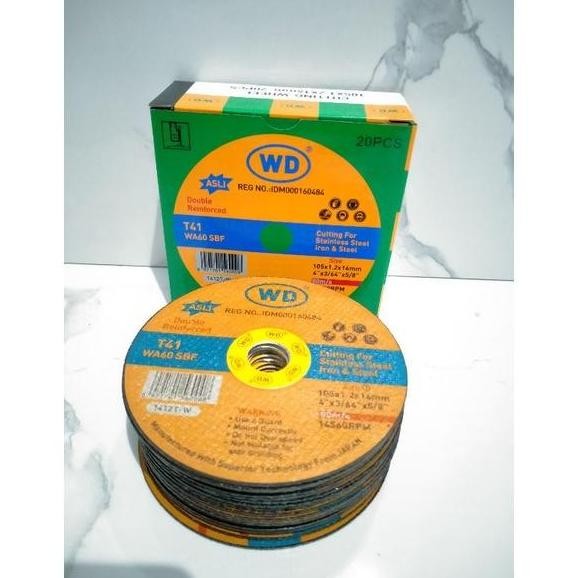 batu wd tipis 1box 20pcs gerinda wd original