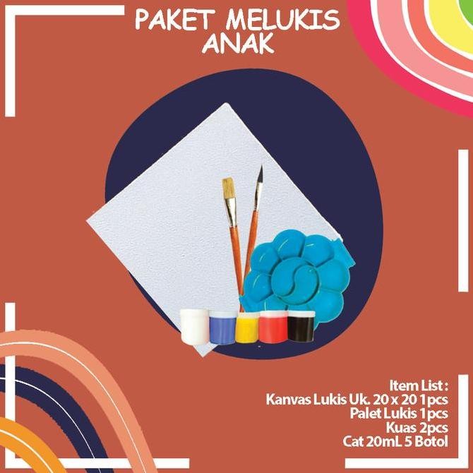 

paket melukis complite murah bagus berkualitas good quality