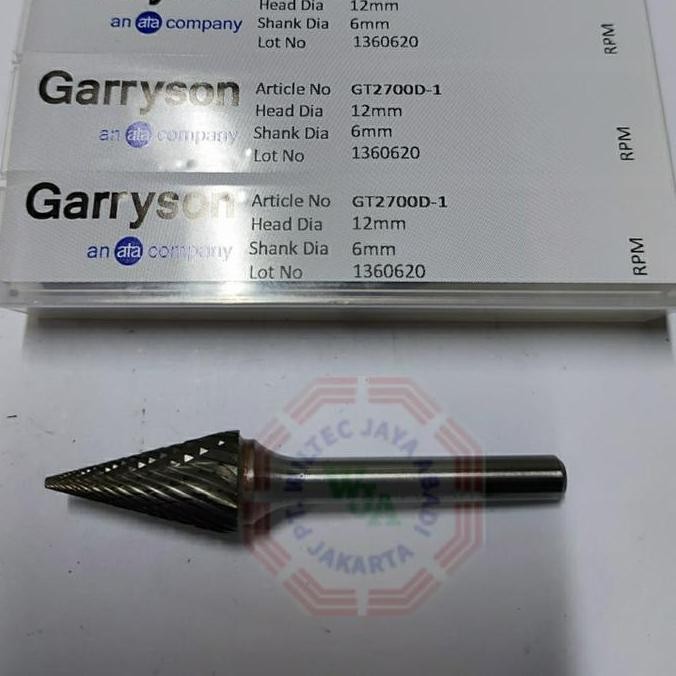 GARRYSON - Carbide Burrs Rotary Tungsten GT2700D-1 (England)
