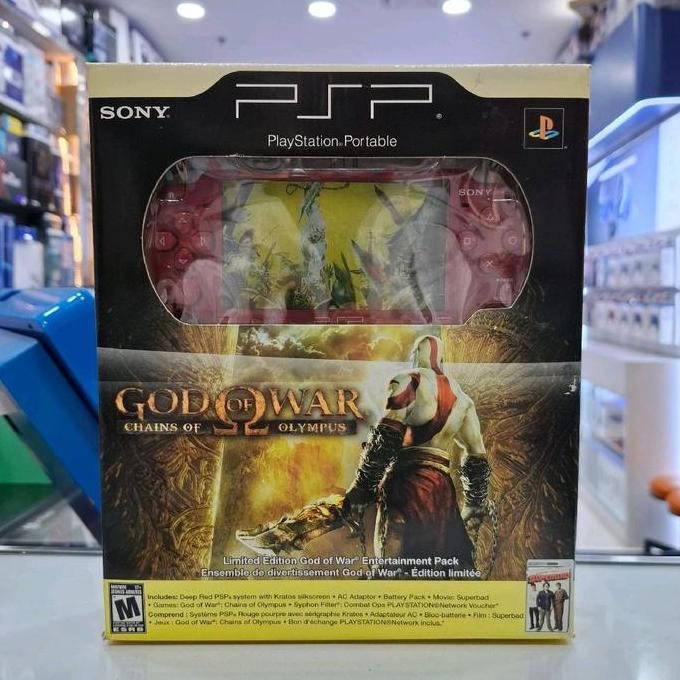 psp slim portable 2xxx god of war limited edition brand new and sealed NS