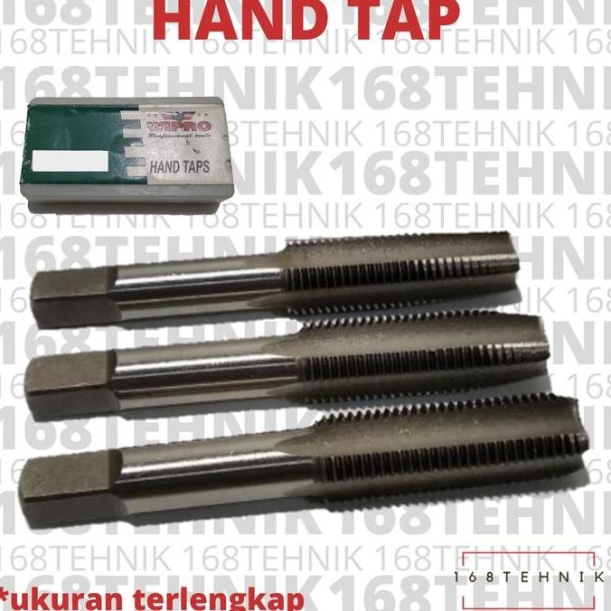 HANDTAP M6X0.5 SET ISI 3 - HAND TAP M6X0.5 - HAND TAP M6