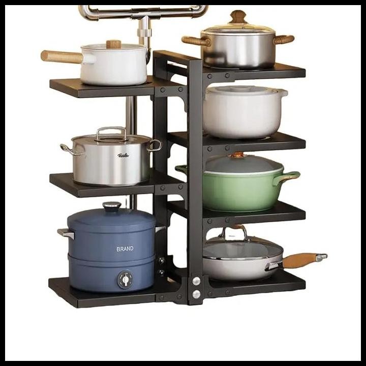 Terlaris Rak Panci Multi Fungsi/Cf09 Wastafel Dapur Di Bawah Rak Rak Pot Kabinet Atas /Rak Dapur Min