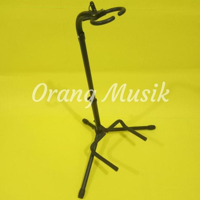 Original Stand Gitar Single PN | Dudukan Gitar Akustik & Elektrik Bass Lipat