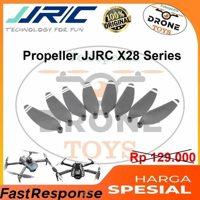 Siap Kirim Propeller JJRC X28 Sparepart Baling Drone JJRC X28 GPS Pro