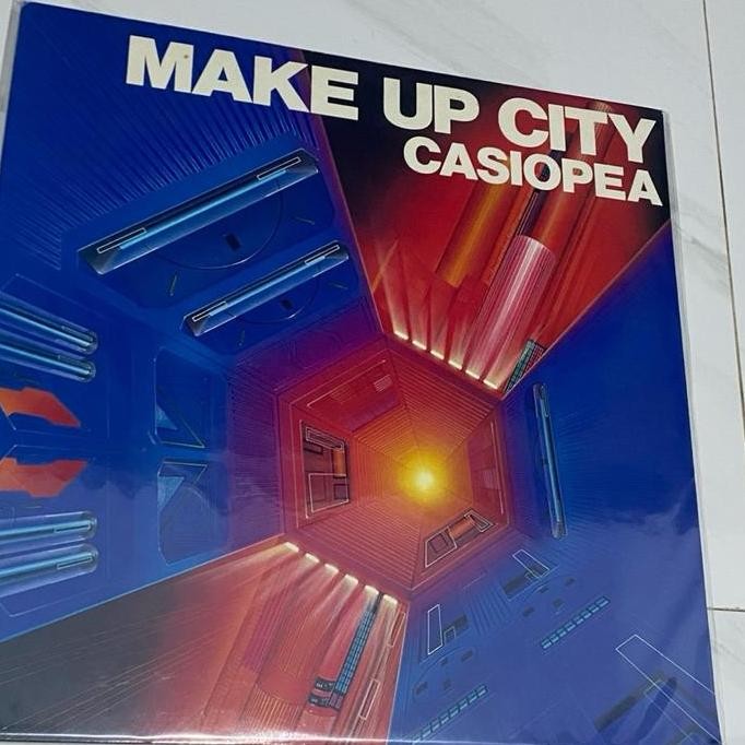MAKE UP OF THE CITY CASIOPEA - VINYL PIRINGAN HITAM ORIGINAL DAN TERPERCAYA