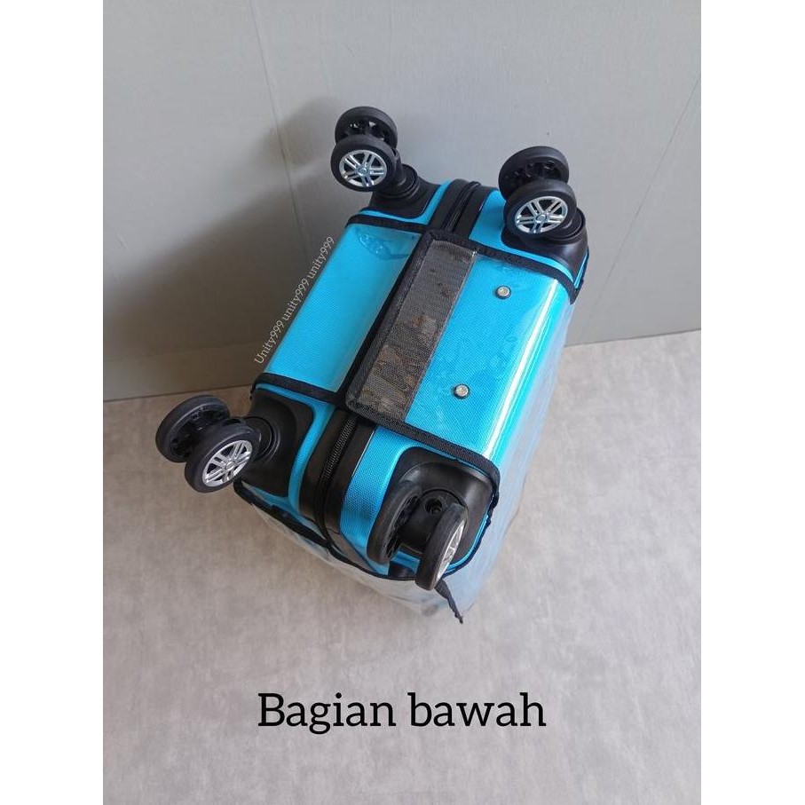 Cover Koper Sarung Koper Bungkus Koper Sarung Koper Mika Transparan