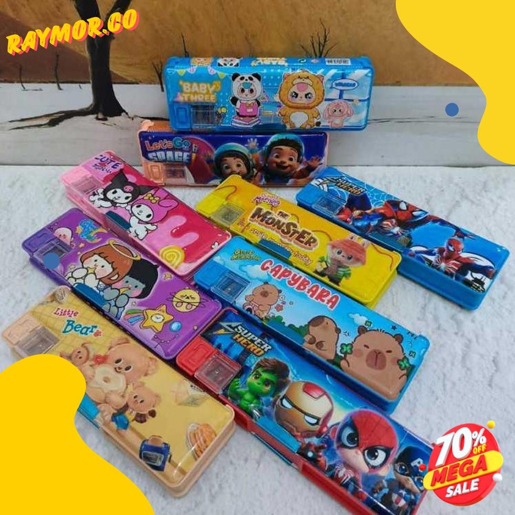 

Kotak Pencil Magnet Tanggung/Pencil Case Magnet Tanggung Tepak Flash Sale! Diskon Hingga 70%