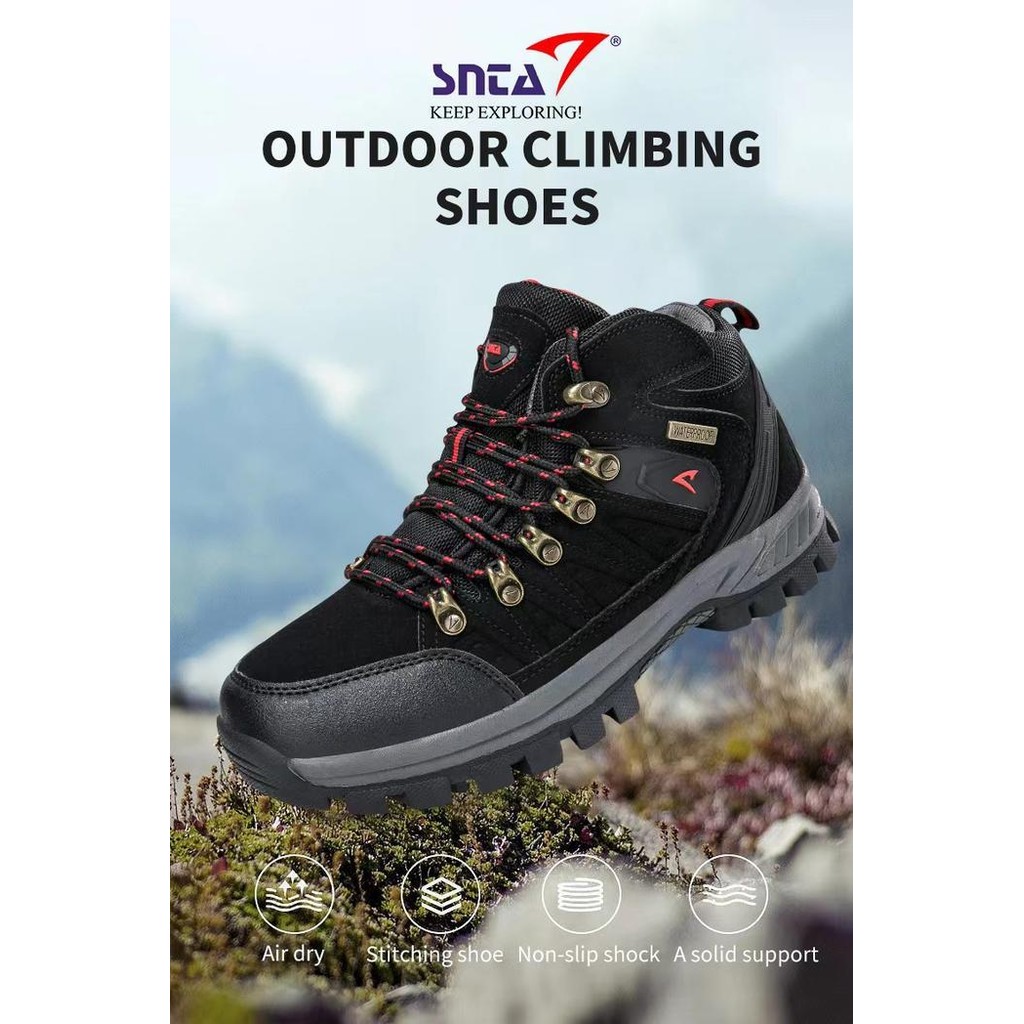 Rs Sepatu Gunung Boot /Hiking /Trekking/Outdoor Snta Big Size 45 46 Jumbo