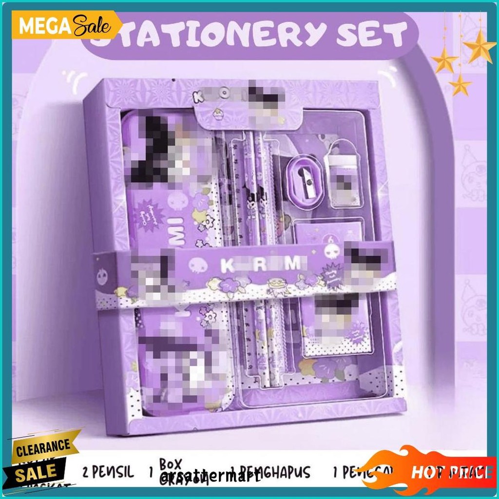 

Kotak Pensil Anak Set Stationery Untuk Hadiah Anak Sekolah Motif Lucu Kartun Lucu Terkenal Viral Booming/ Alat Tulis Set Karakter Kado Diskon