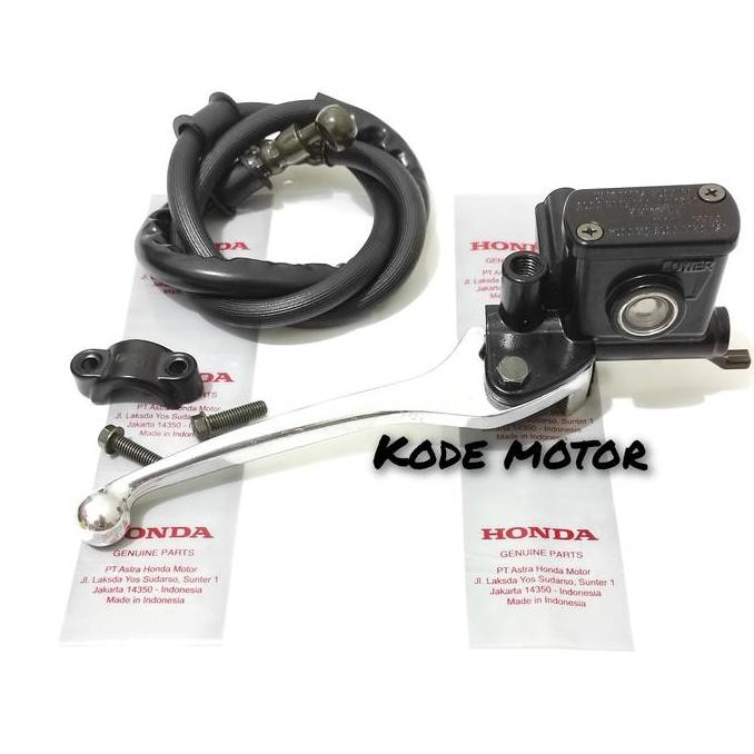 ready  Master Rem set depan+selang rem depan Honda beat karbu,beat Fi, beat e