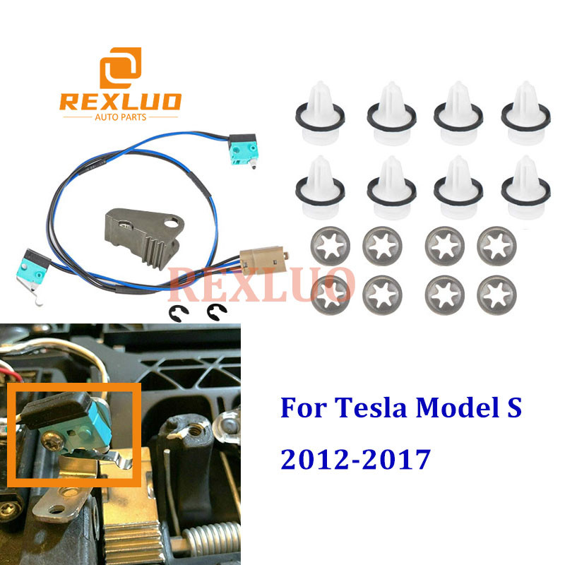 

1016009-00-c Untuk Tesla Model S Pegangan Pintu Upgrade Perbaikan Kit Microswitch Harness Handle Pad