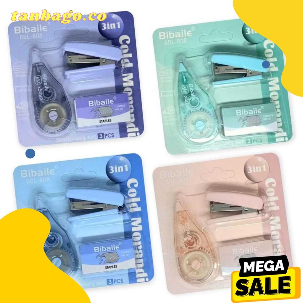 

Osm Jkt S6336 (Random) Set Correction Tape & Stapler / Set Alat Tulis Staples & Pita Koreksi / Perlengkapan Staples & Isi Staples Flash Sale! Diskon Hingga 70%