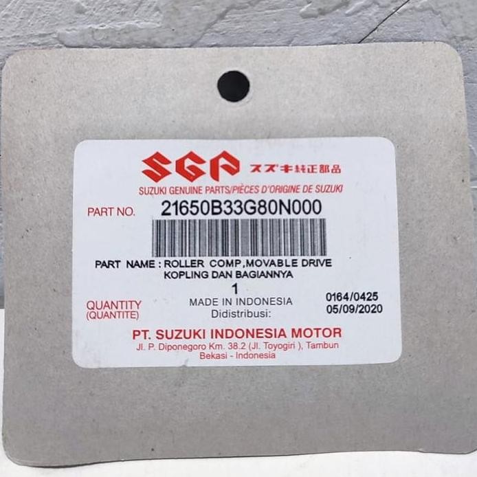 ROLLER CVT 12 GRAM SUZUKI SPIN/SKYWAVE/SKYDRIVE ORIGINAL SGP