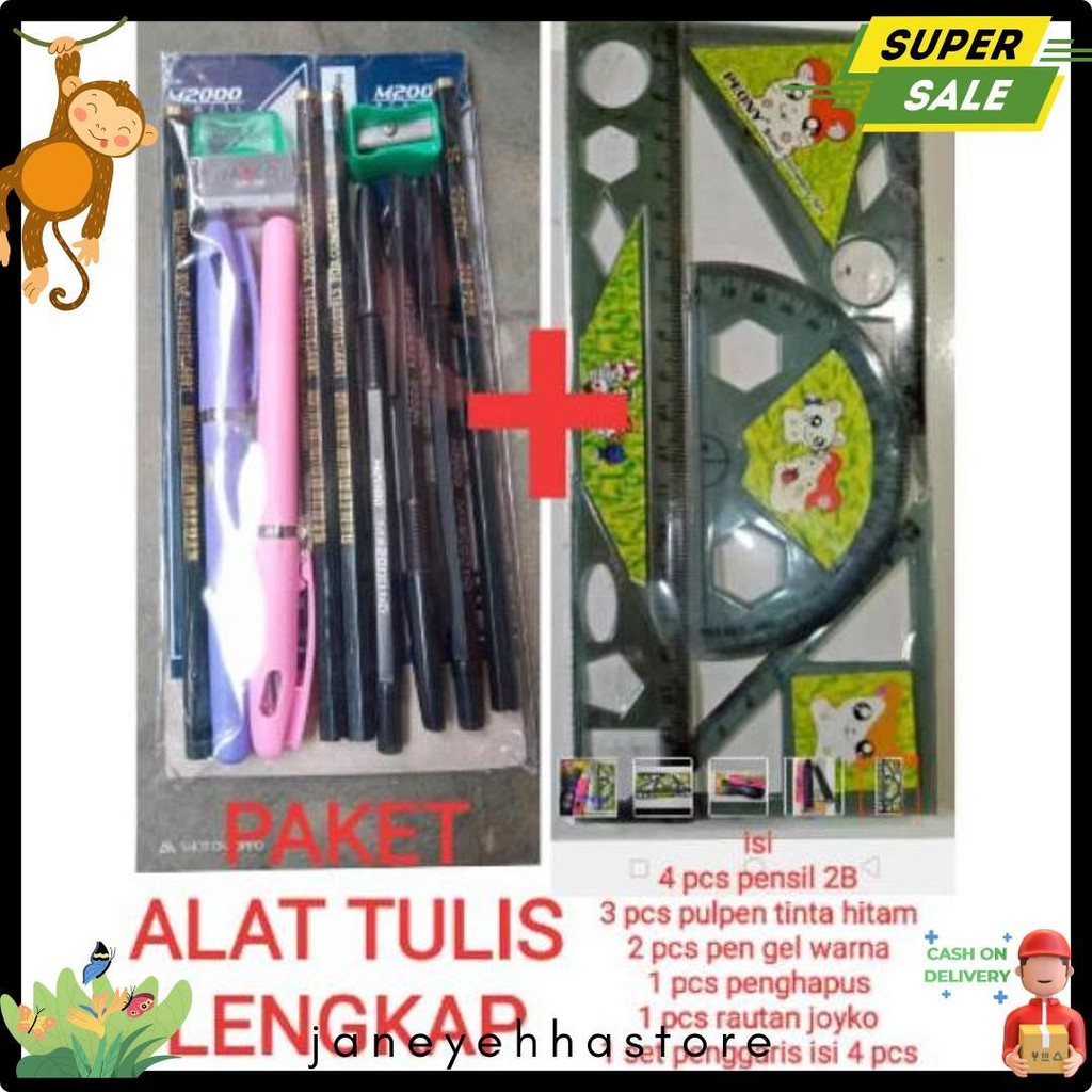 

Paket Alat Tulis Lengkap Murah Isi 15 Pcs Terlengkap Dan Termurah
