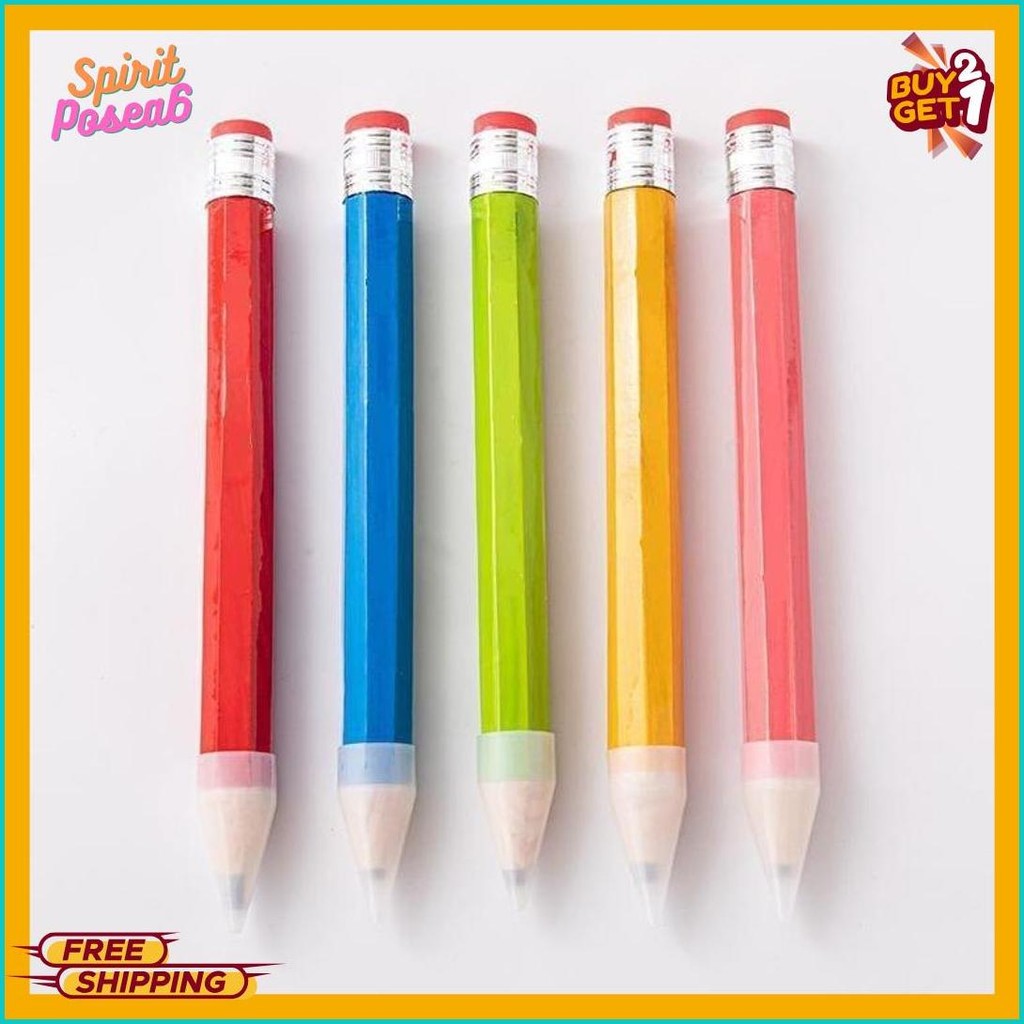 

Pensil Jumbo Besar 33Cm Mainan Pencil / Pensil Jumbo Hiasan Photo Kado Alat Tulis Anak-Anak Terlengkap Dan Termurah