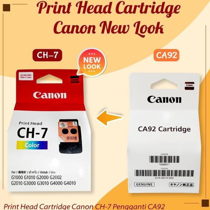 Print Head Cartridge Original Canon CH-7 BH-7 Pengganti CA91 CA92 murah
