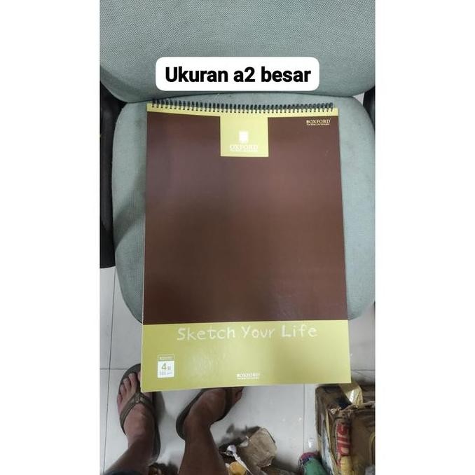 

~^~^~^] scetchbook scetch book a2 53 x 38 cm ( 185 gsm isi 20 lembar) made in korea ring besi buku gambar a2 scetch your life