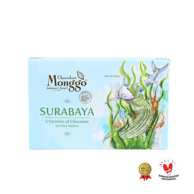 

Chocolate Monggo Oleh Oleh Surabaya Mix Flavours Souvenir Khas Surabaya Termurah
